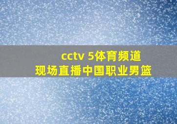 cctv 5体育频道现场直播中国职业男篮